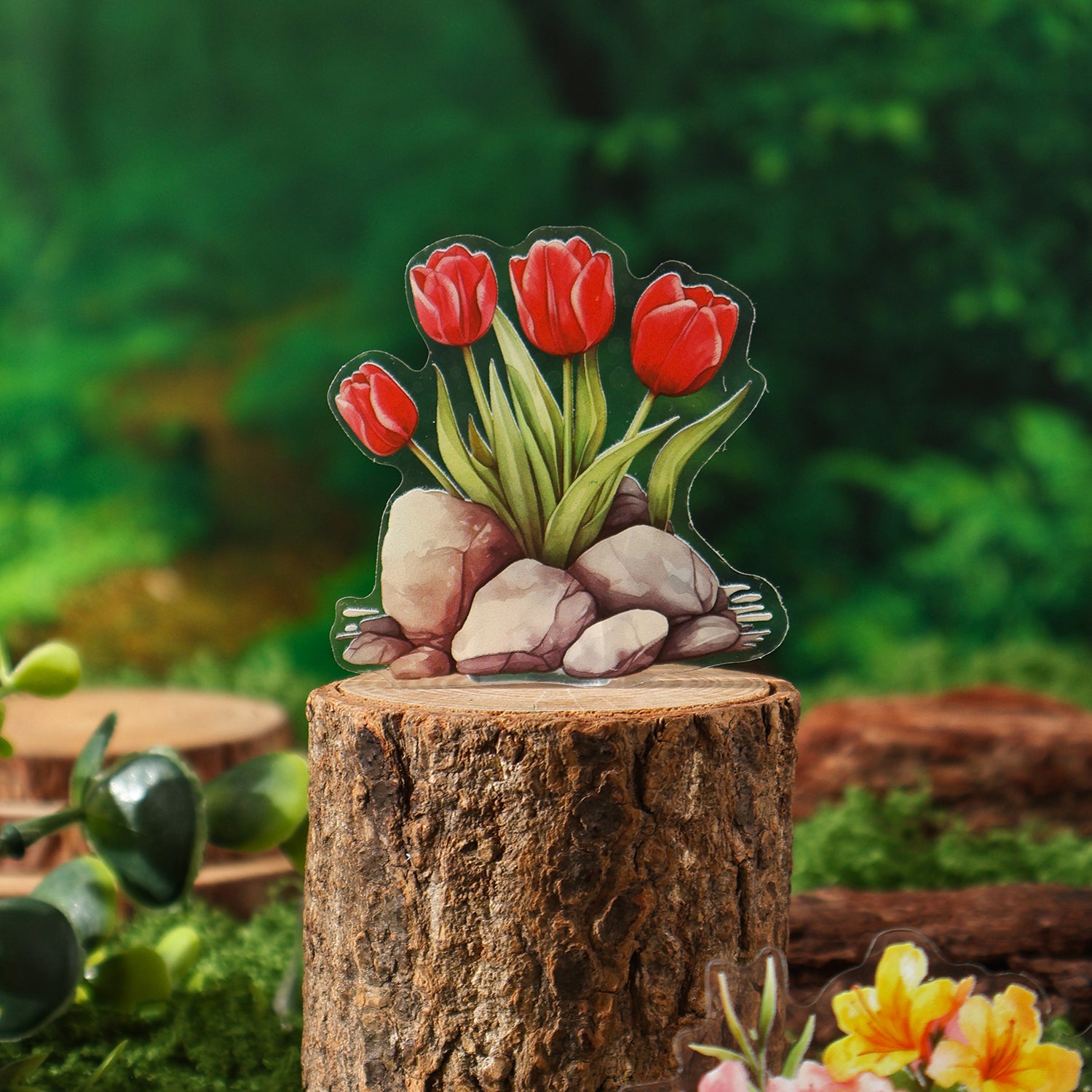 The charm of the years PET Sticker