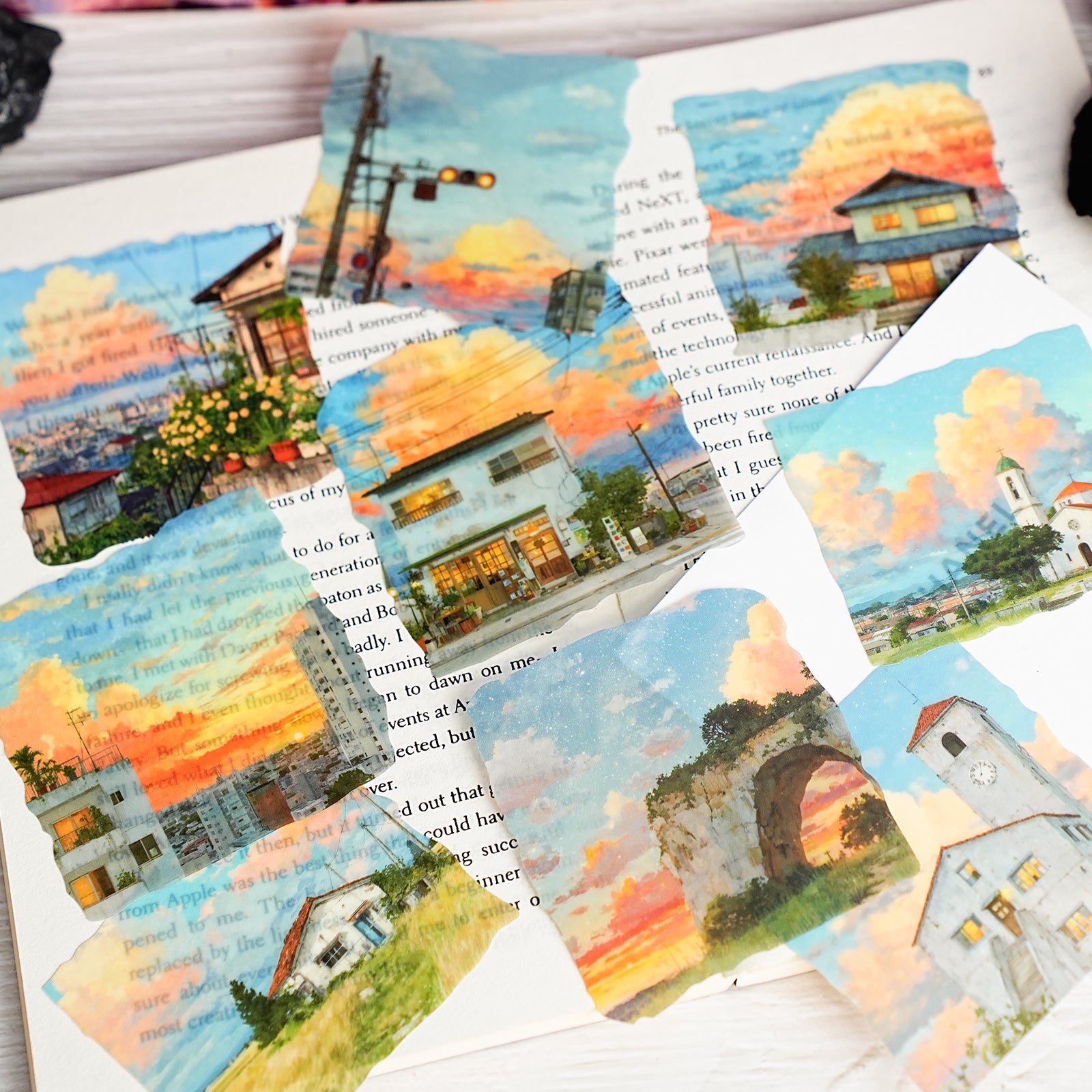 The Remains of the Day series PET Sticker
