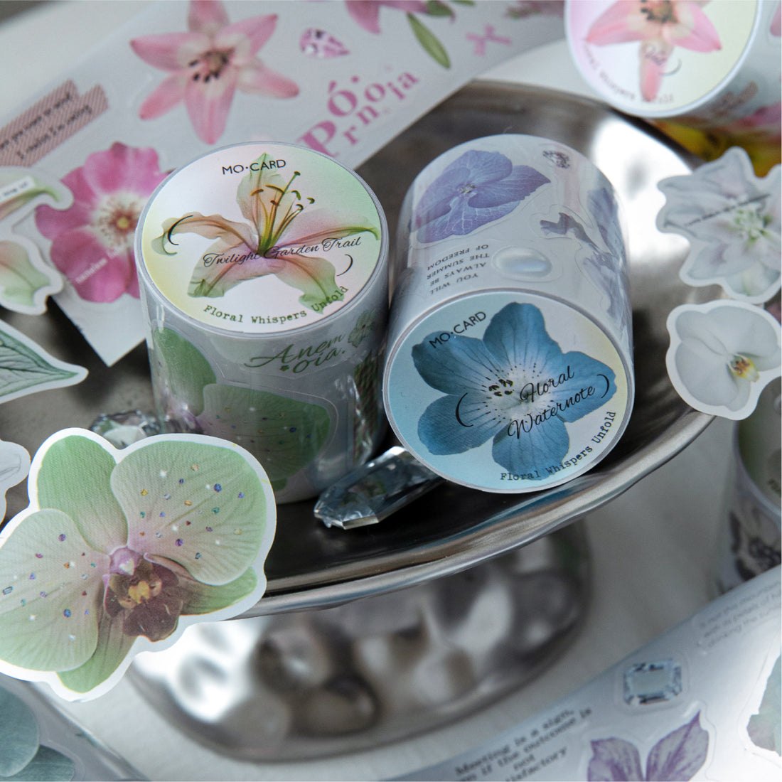 Flower meaning to be continued PET Tape