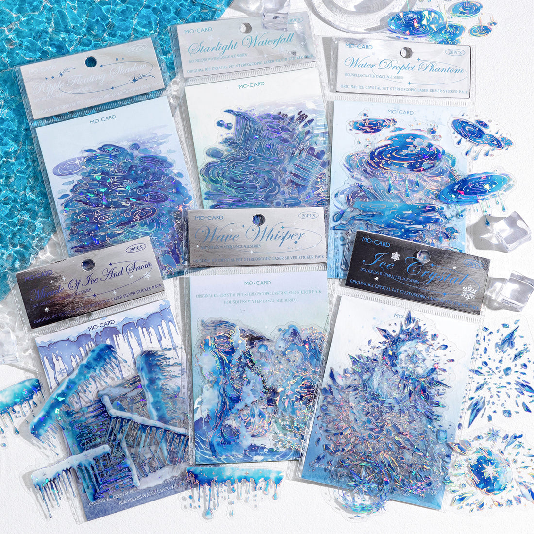 Boundless Water Language PET Sticker