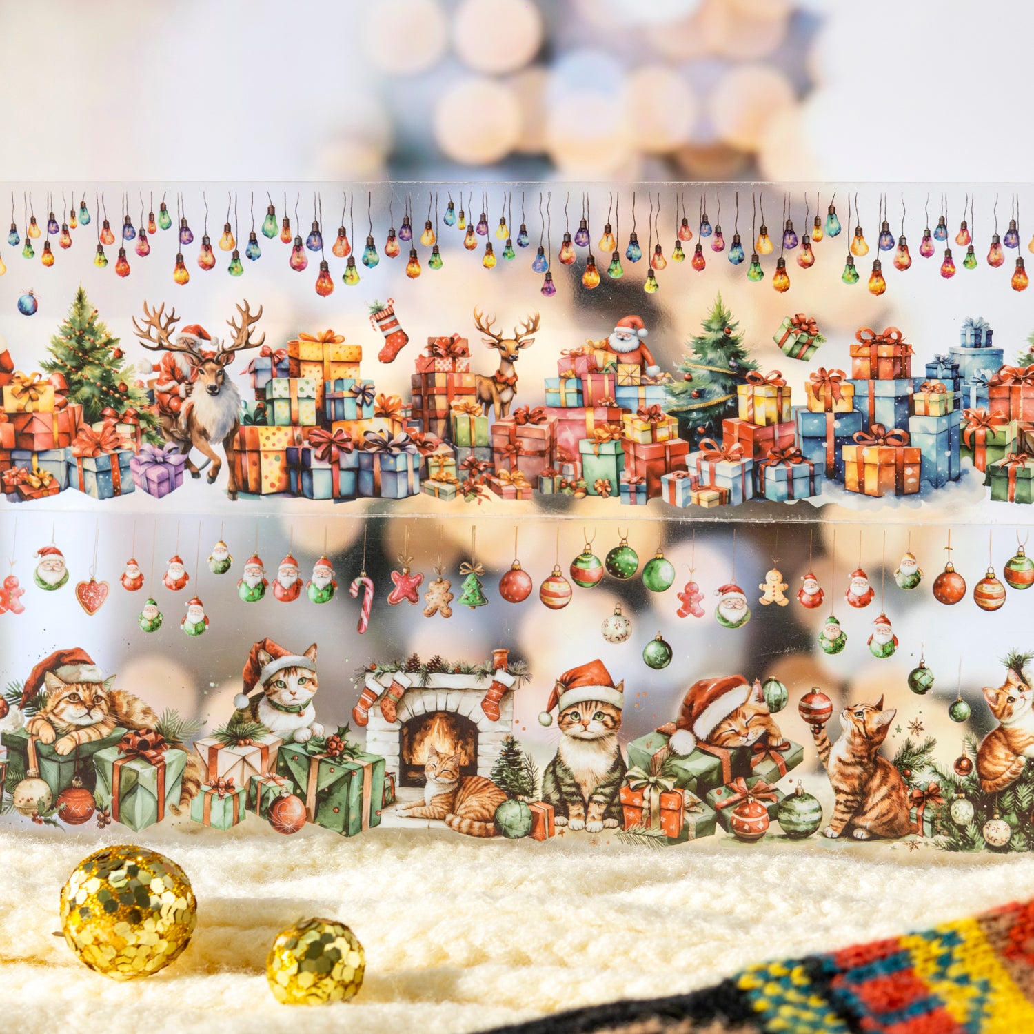 Christmas Day PET Tape
