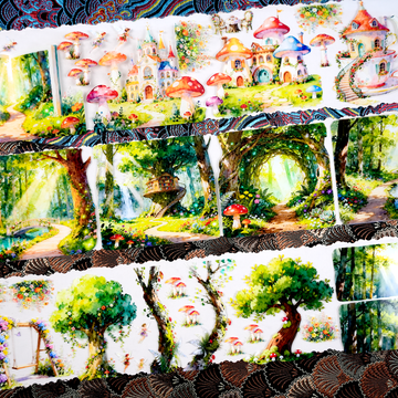 Fantasy Forest Landscraping Tape (80mm*150cm)