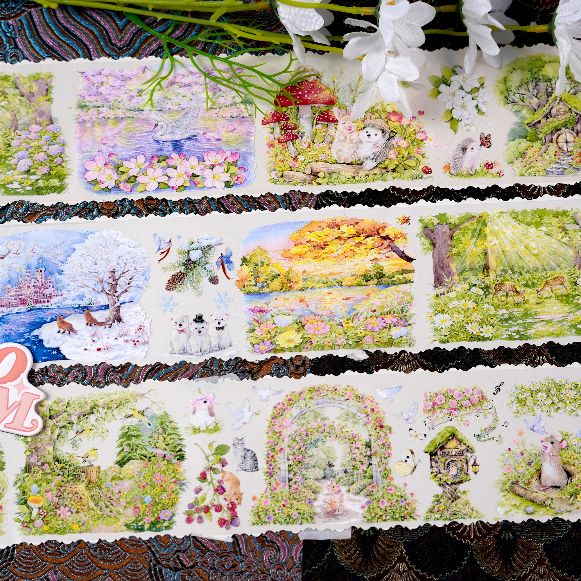 【XT】Walking through the seasons Landscaping Tape