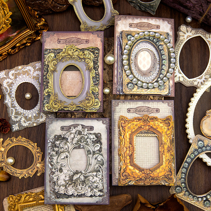 Classical Romantic Border Scrapbook Paper