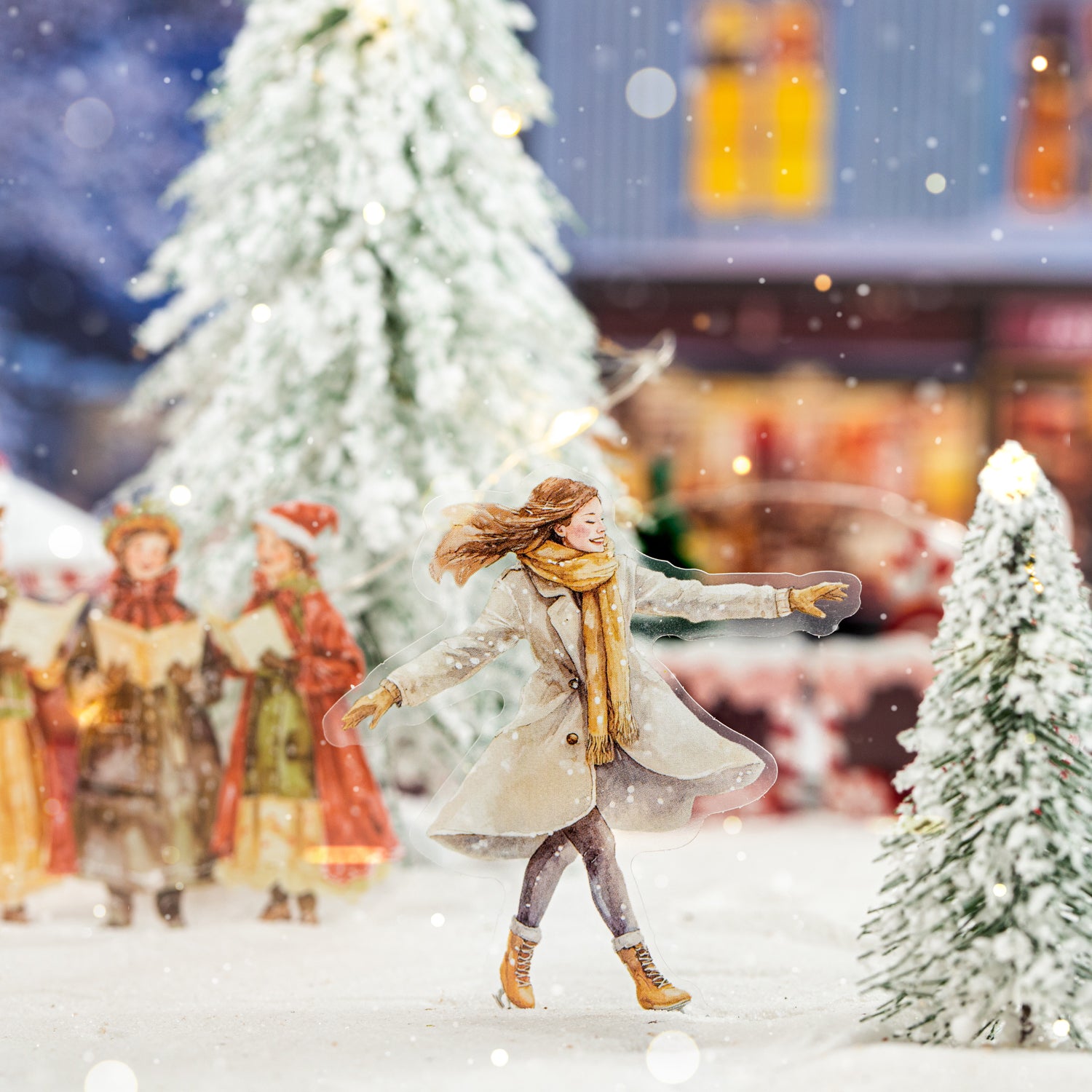 Spend Christmas Together PET Sticker