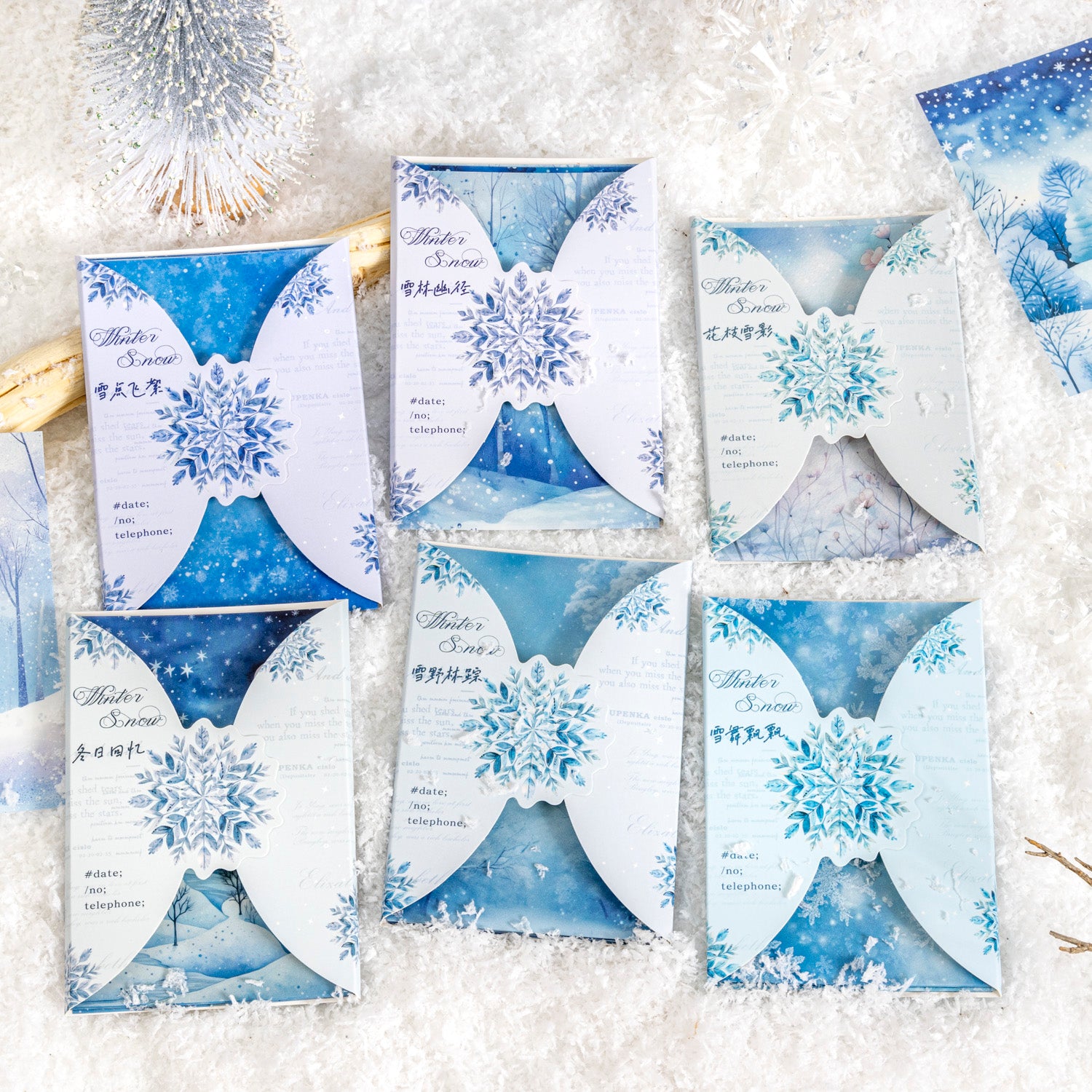 A Snow in Winter PET Sticker