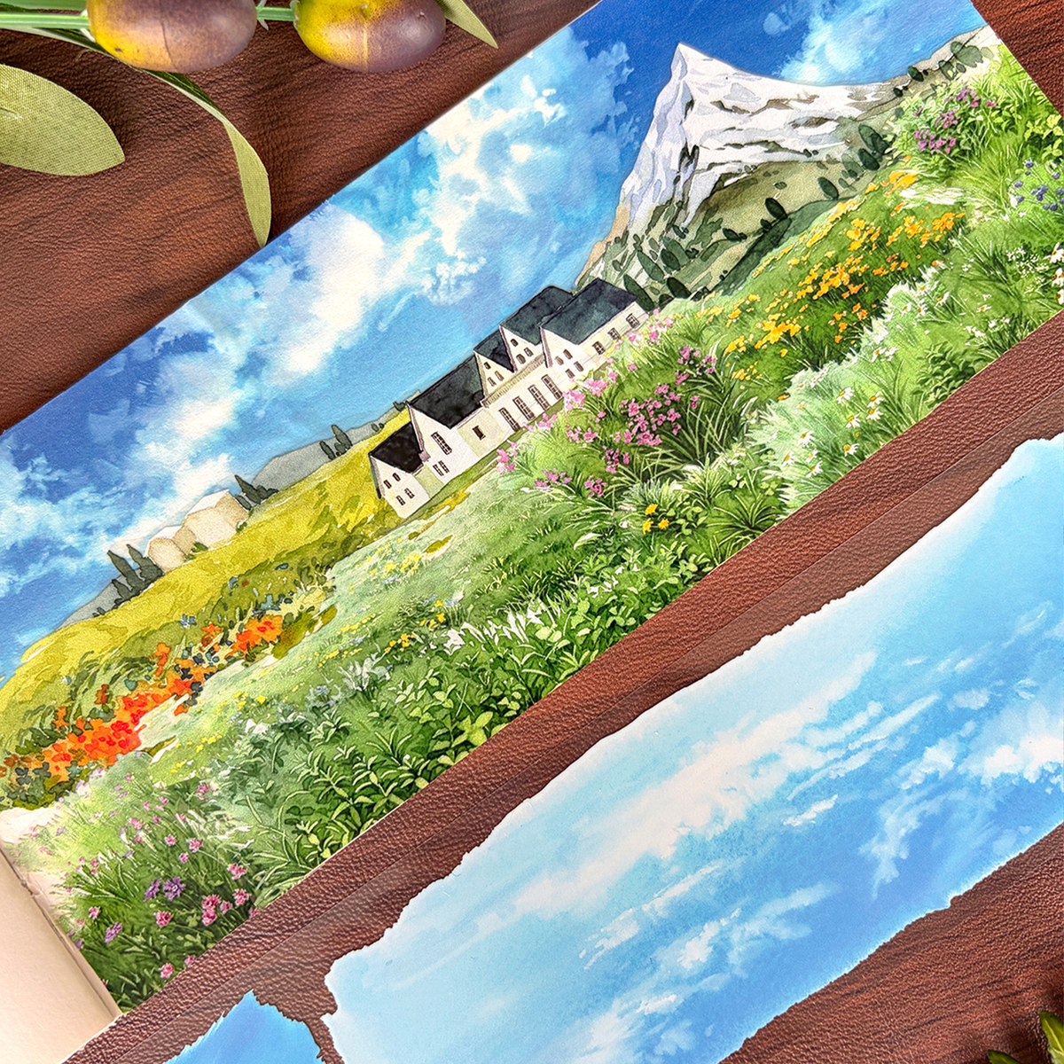 【NEW Stuido】Clear Sky for Miles Landscape PET Tape