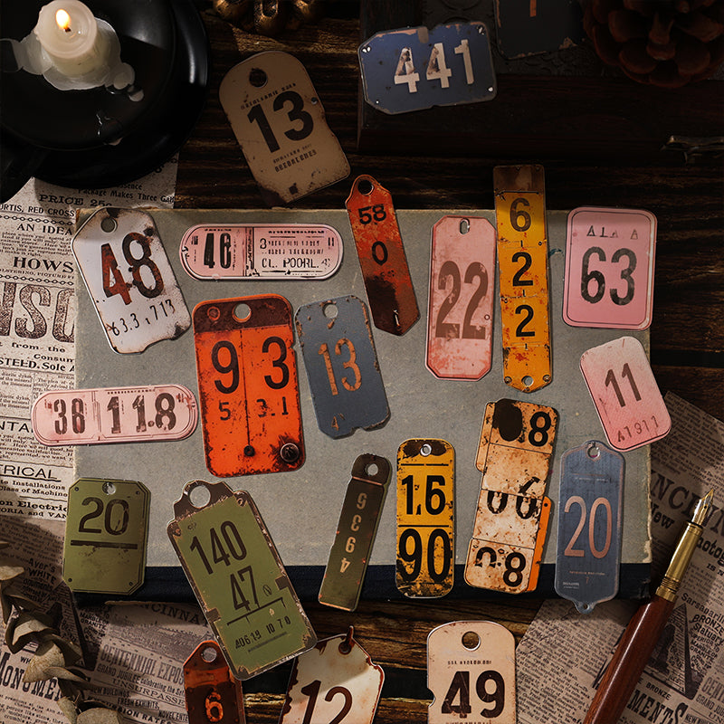 Digital Deconstruction Paper Sticker