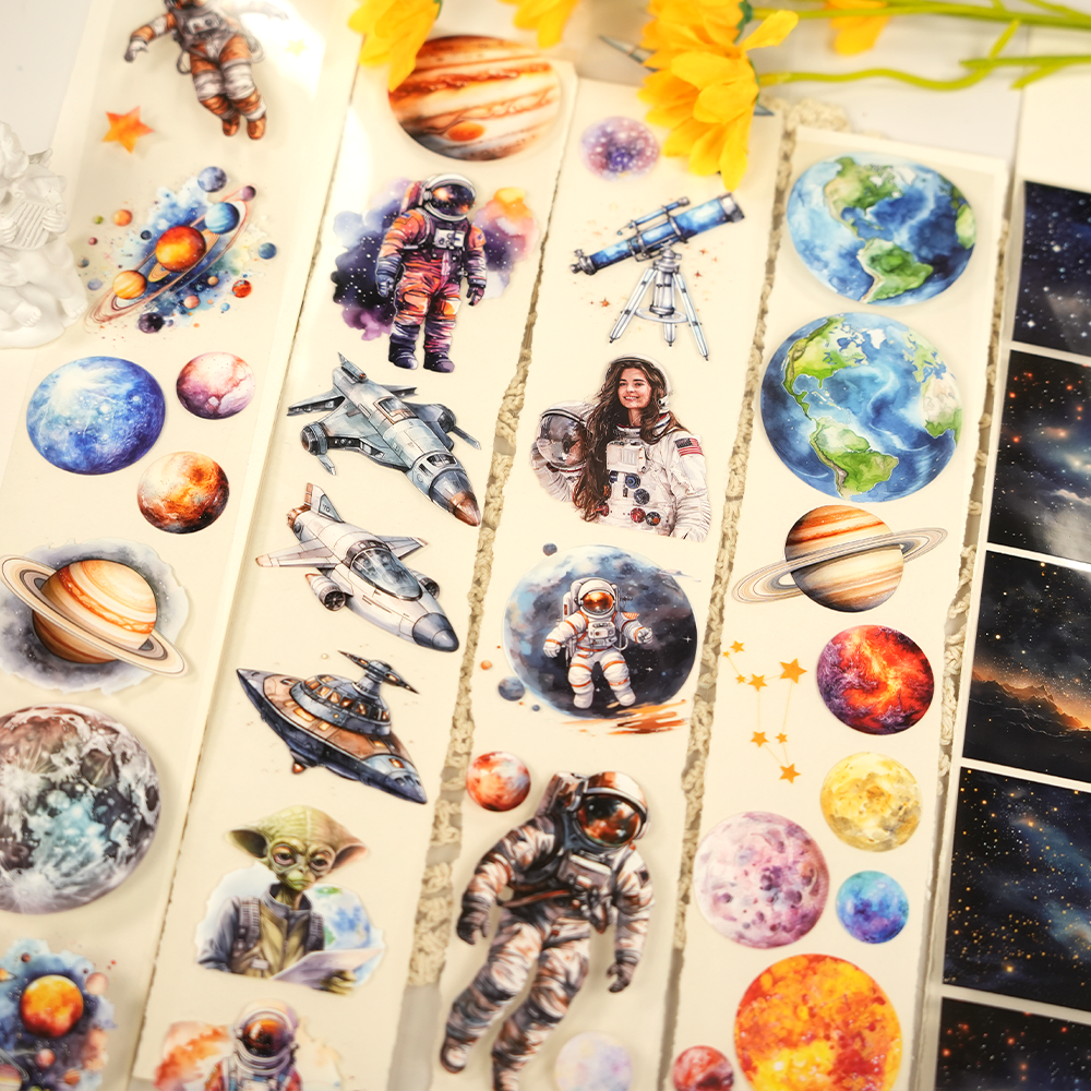 Explore The Universe PET Tape | No.15 |MOOBOOM Design