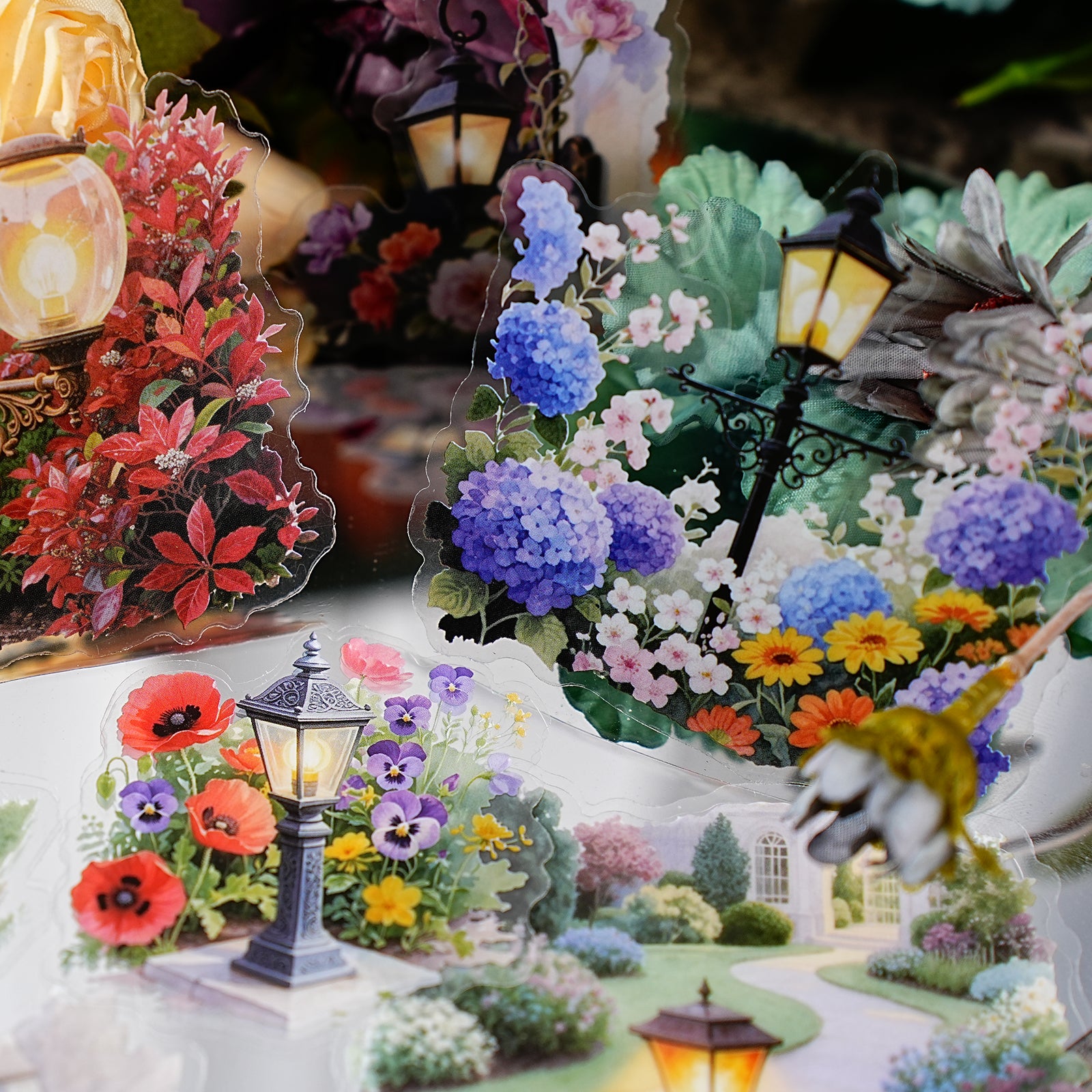 Dim Lights Series PET Sticker