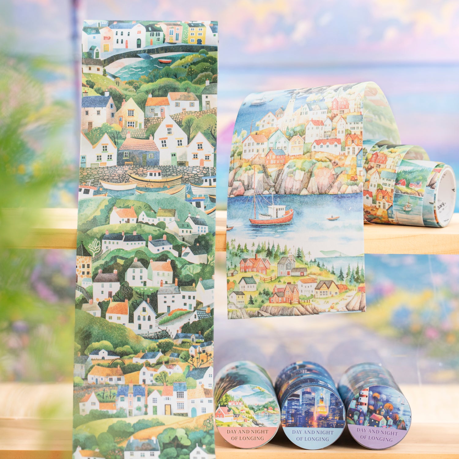 Day and Night of Longing Washi Tape