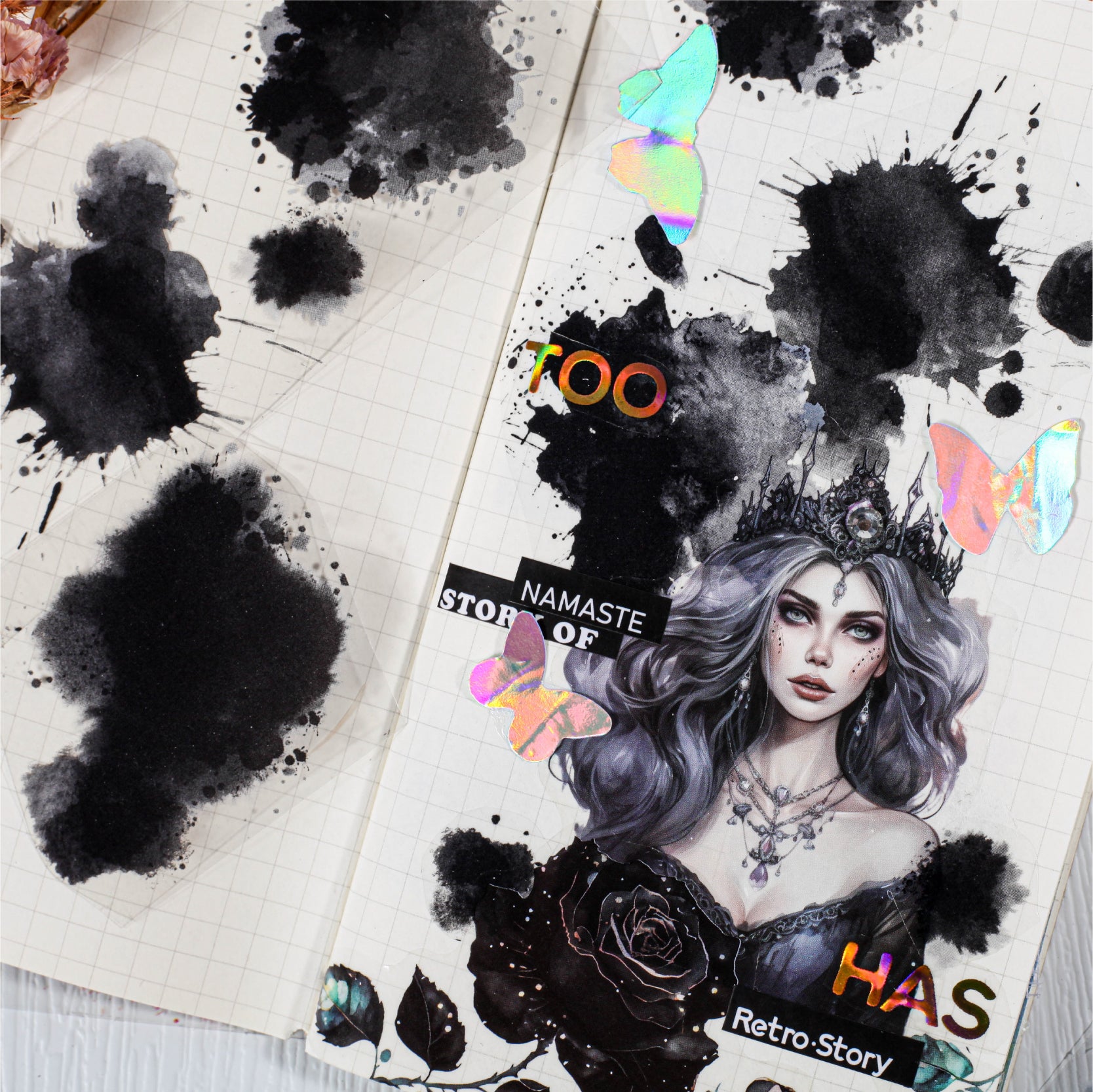 Watercolor Galaxy PET Tape