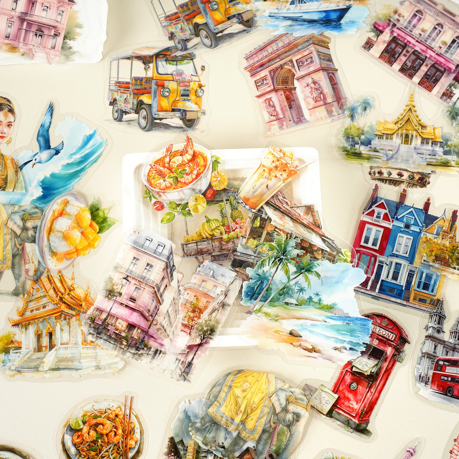 Scenery During The Journey PET Sticker | MOOBOOM – mooboom