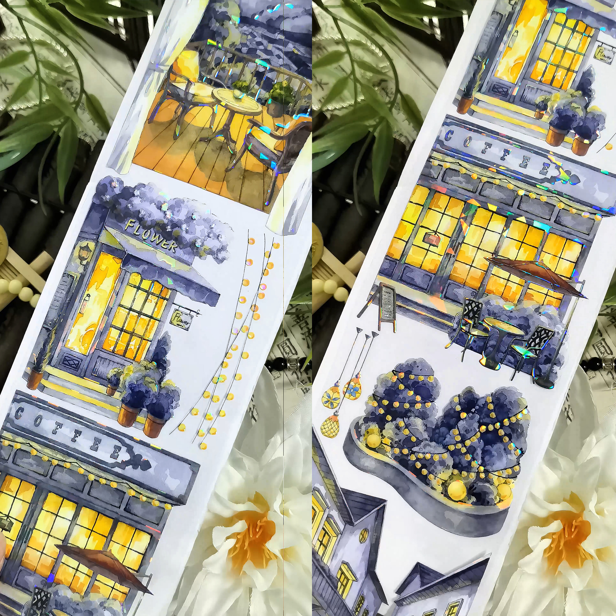 【BOBOYU】Tonight All is Well Landscaping Tape