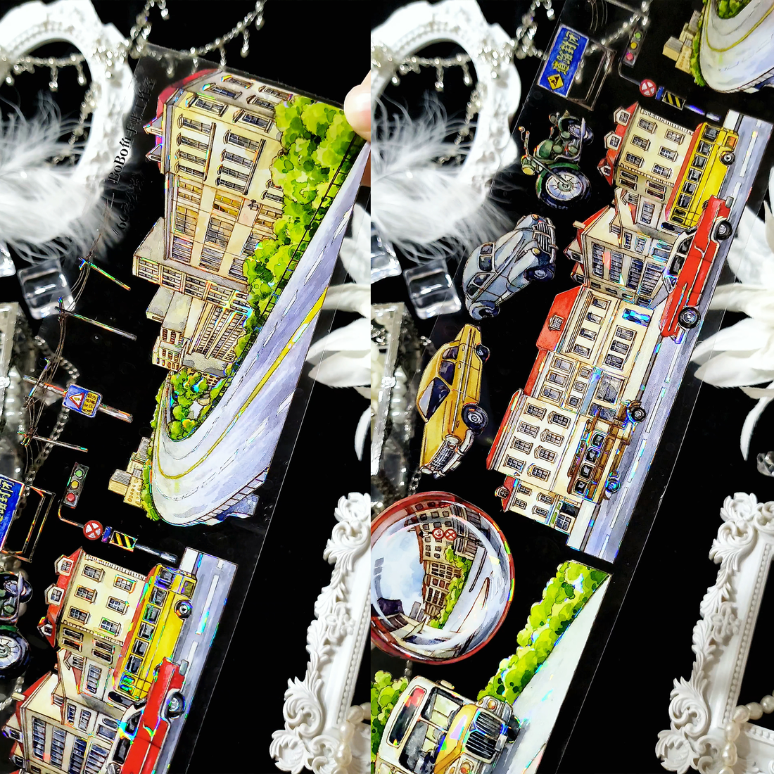 【BOBOYU】Route 66 Landscaping Tape