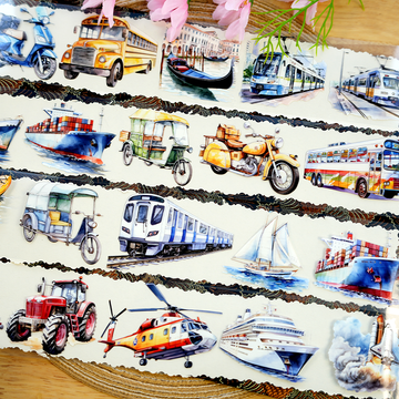 Transportation PET Tape | No.21 | MOOBOOM Design