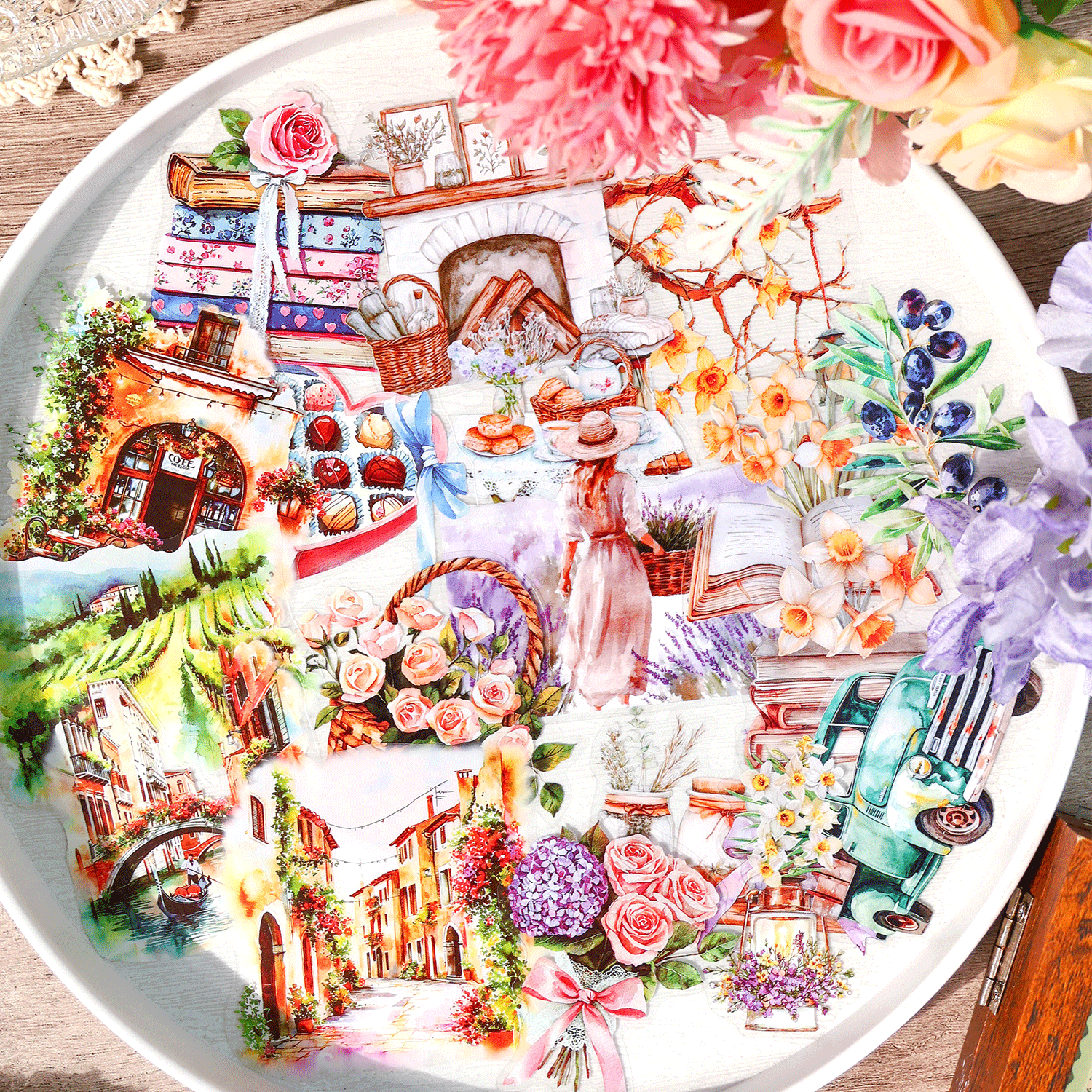 Encountering In A Small Town PET Sticker