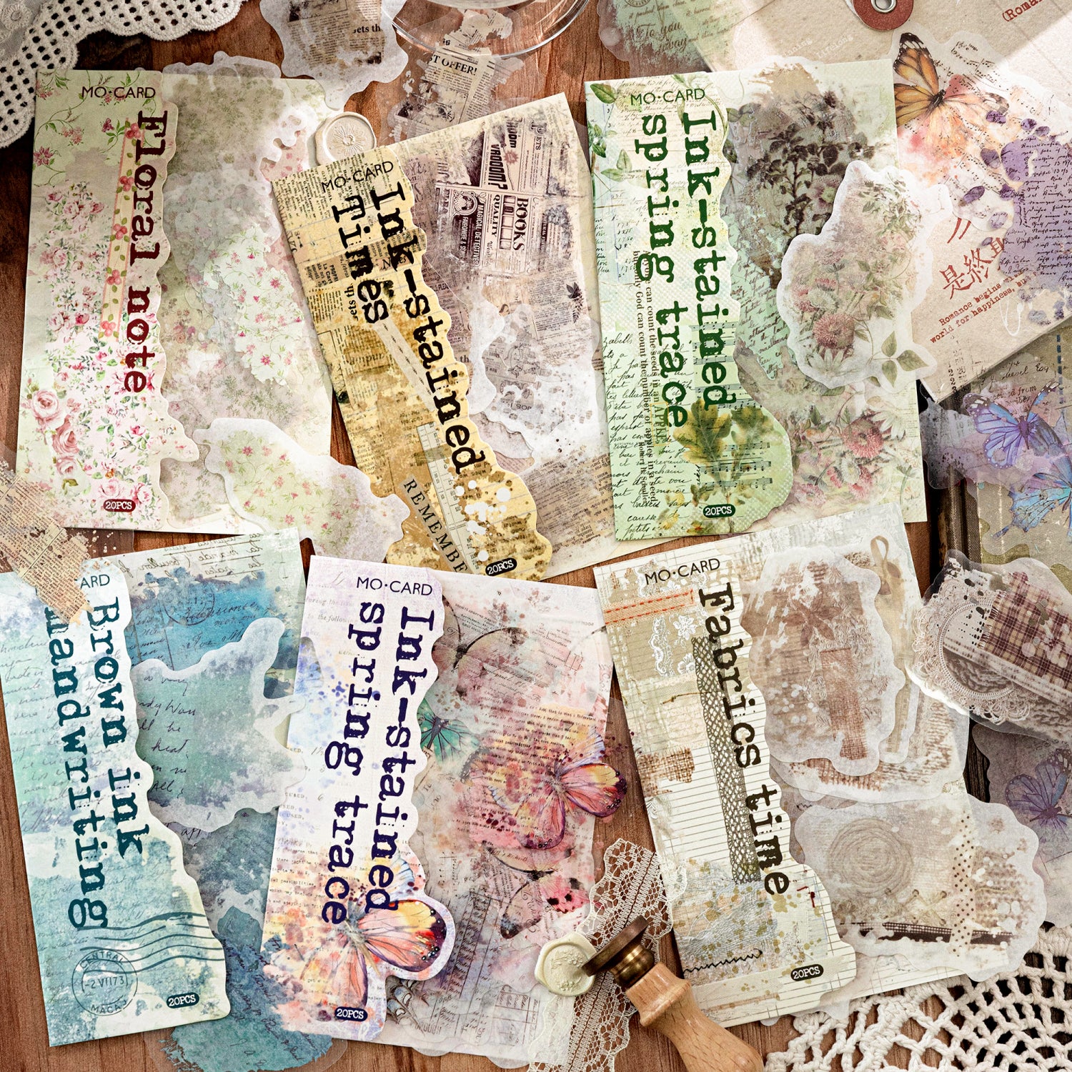 Bleeding ink marks PET Sticker