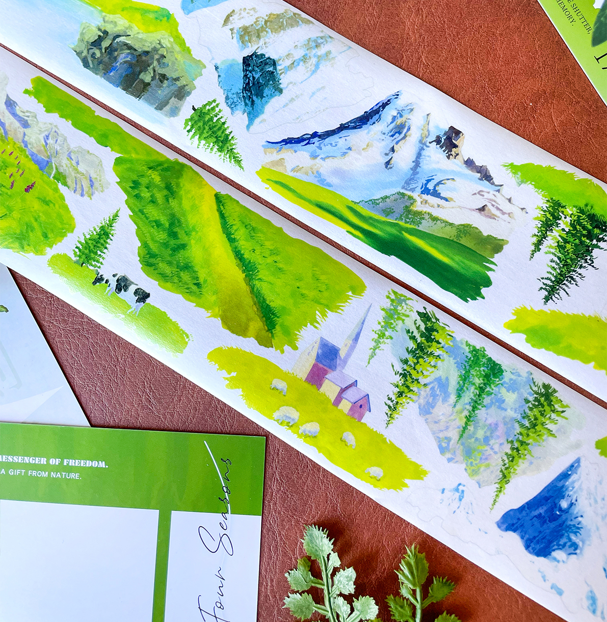 【NEW Studio】Journey to the Snowy Mountains Landscaping Tape