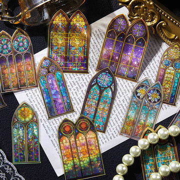 Colorful Window PET Stickers