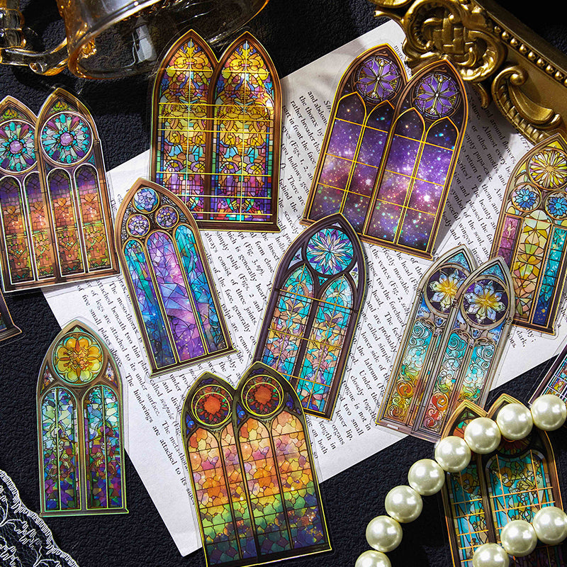 Colorful Window PET Stickers