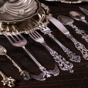 Classical Tableware Hard Card Sticker