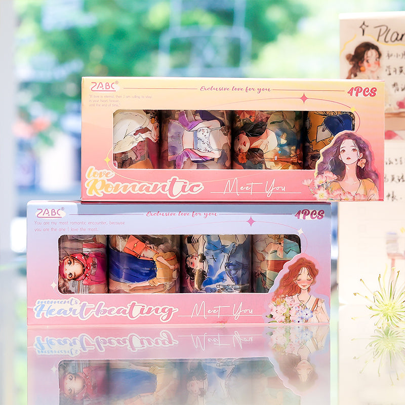 Gentle Years Series Girl Pre-cut PET Tape