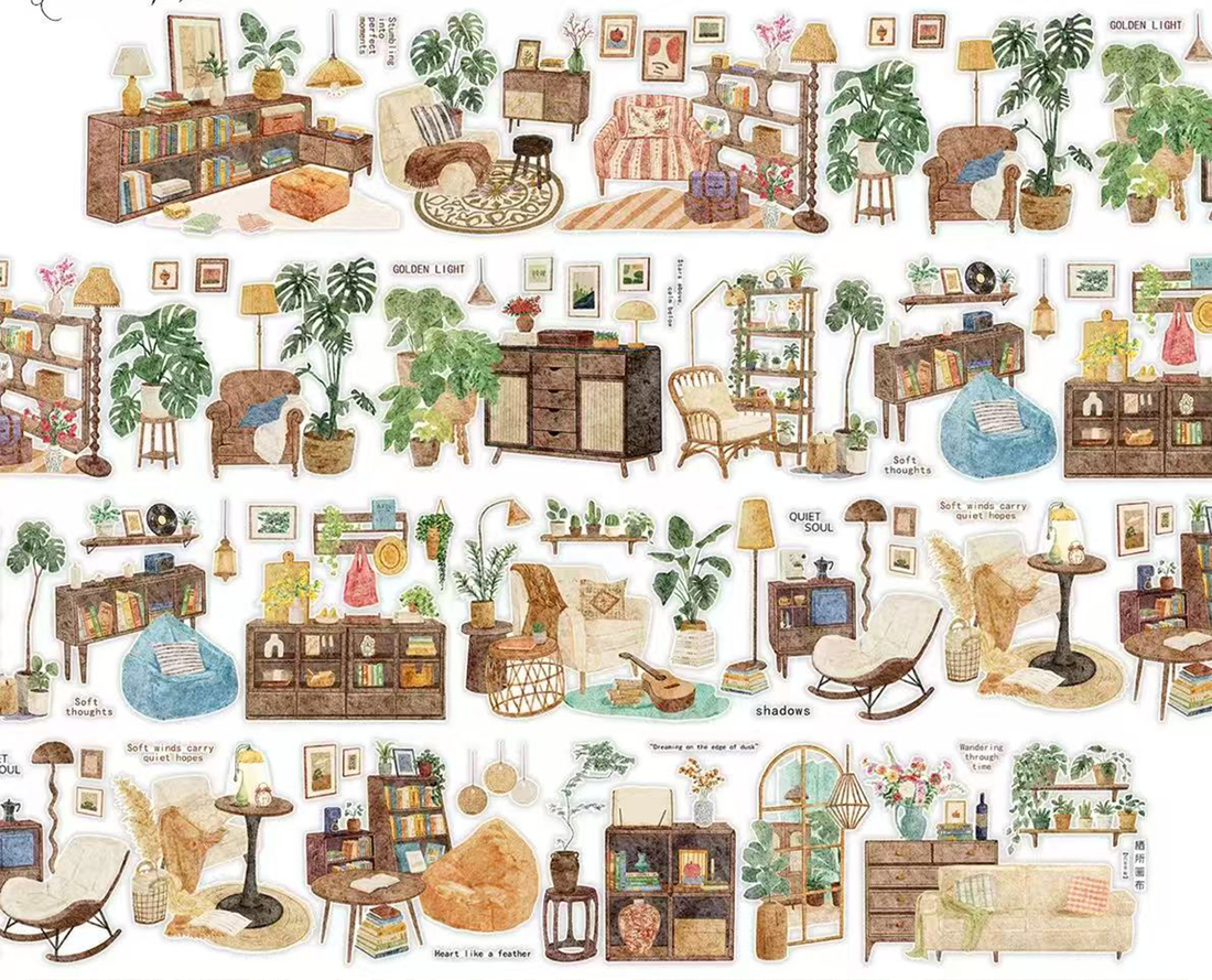 【NEW Studio】indoor furniture Pre-cut Landscaping Tape