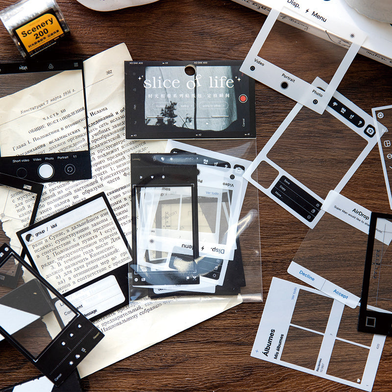 Film Photo Frame PET Sticker