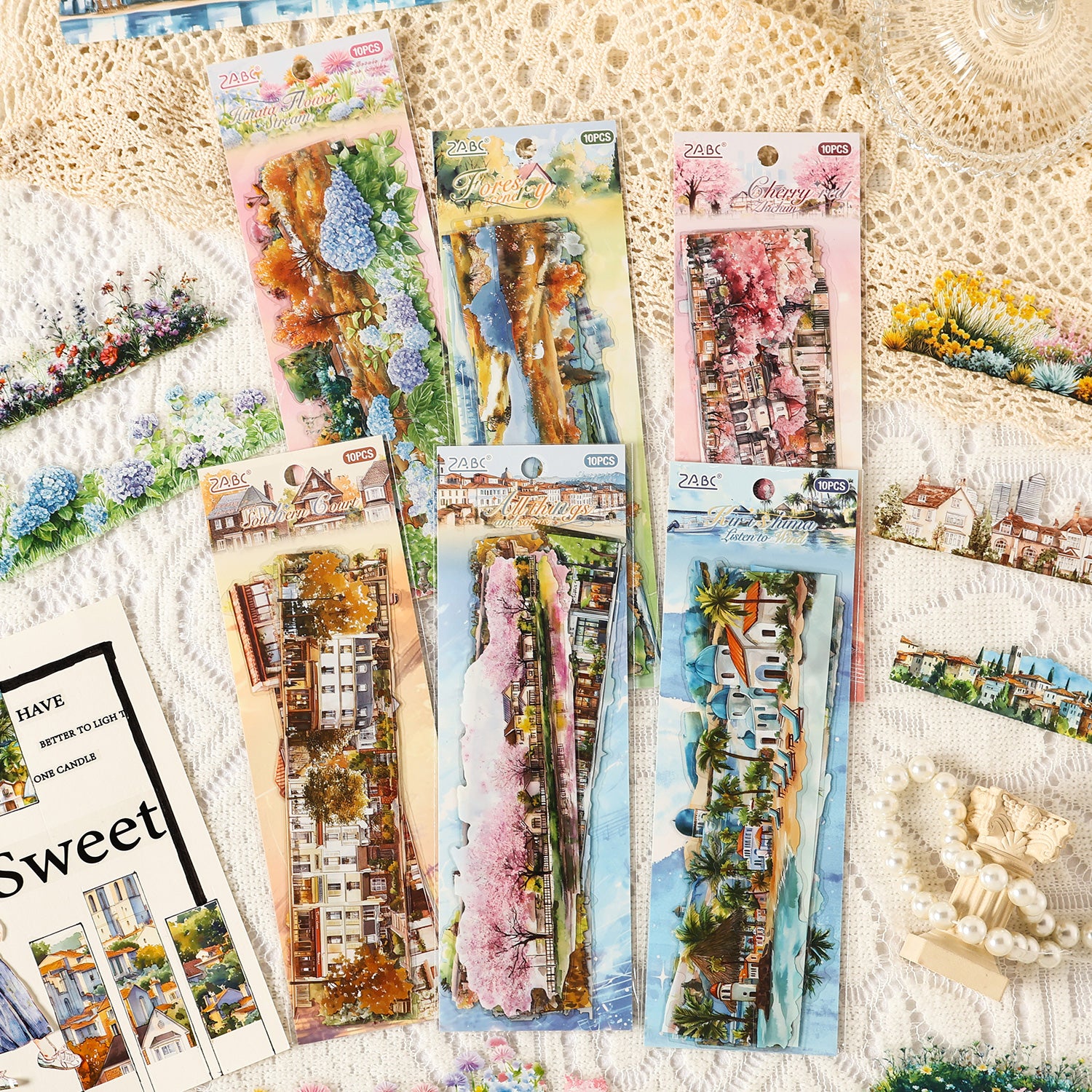 Thoughts of Returning To the Woods Landscape Sticker