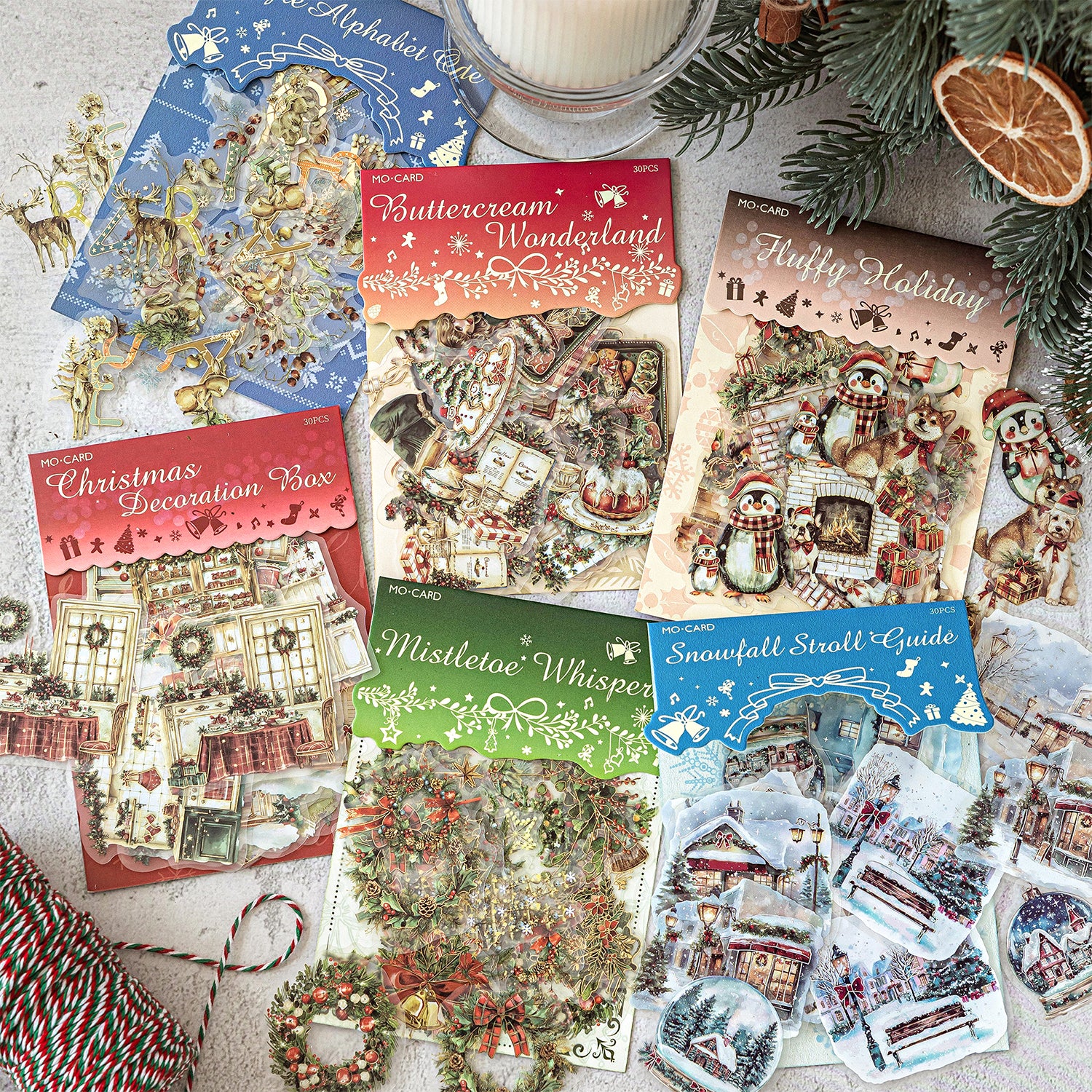 Christmas Fairy Tale PET Sticker