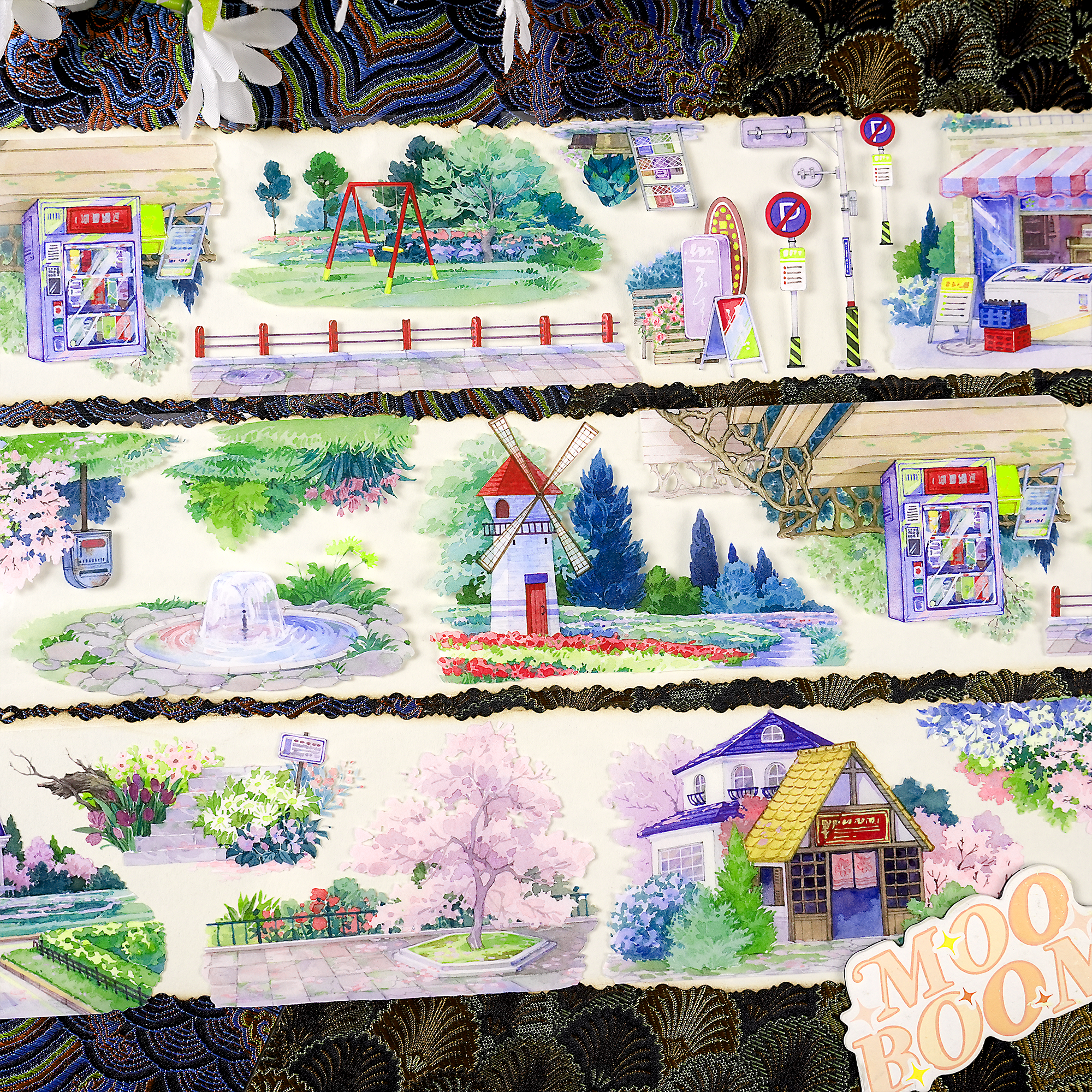 【XT】Autumn-Winter Scenery Landscaping Tape