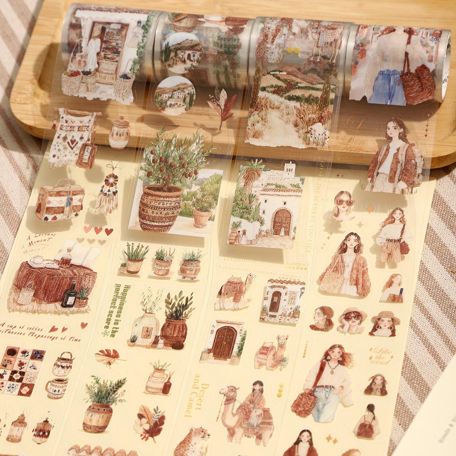 Romantic Bohemia PET Tape