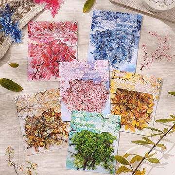 Spring Flower Branches PET Sticker