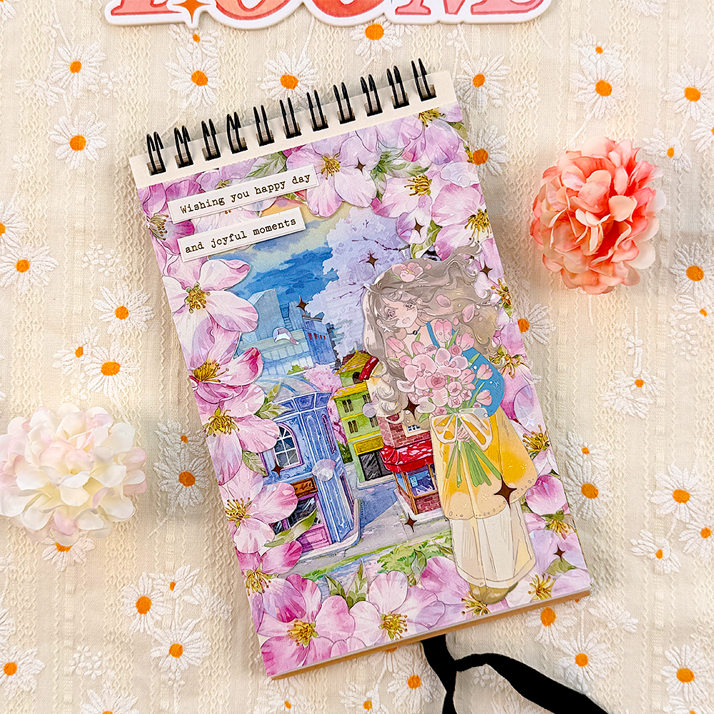 【MOOBOOM】Bouquet Girl Pre-cut Shell Light Foil PET Tape detail image 2