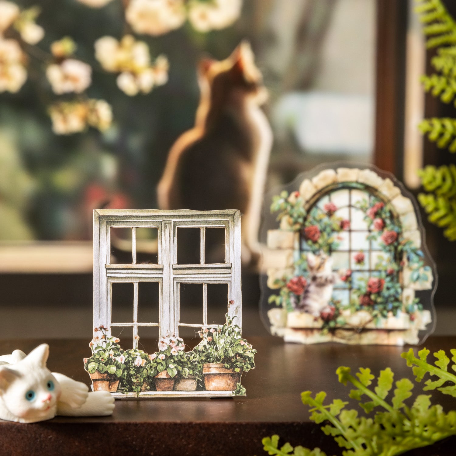 A dream outside the window PET Sticker