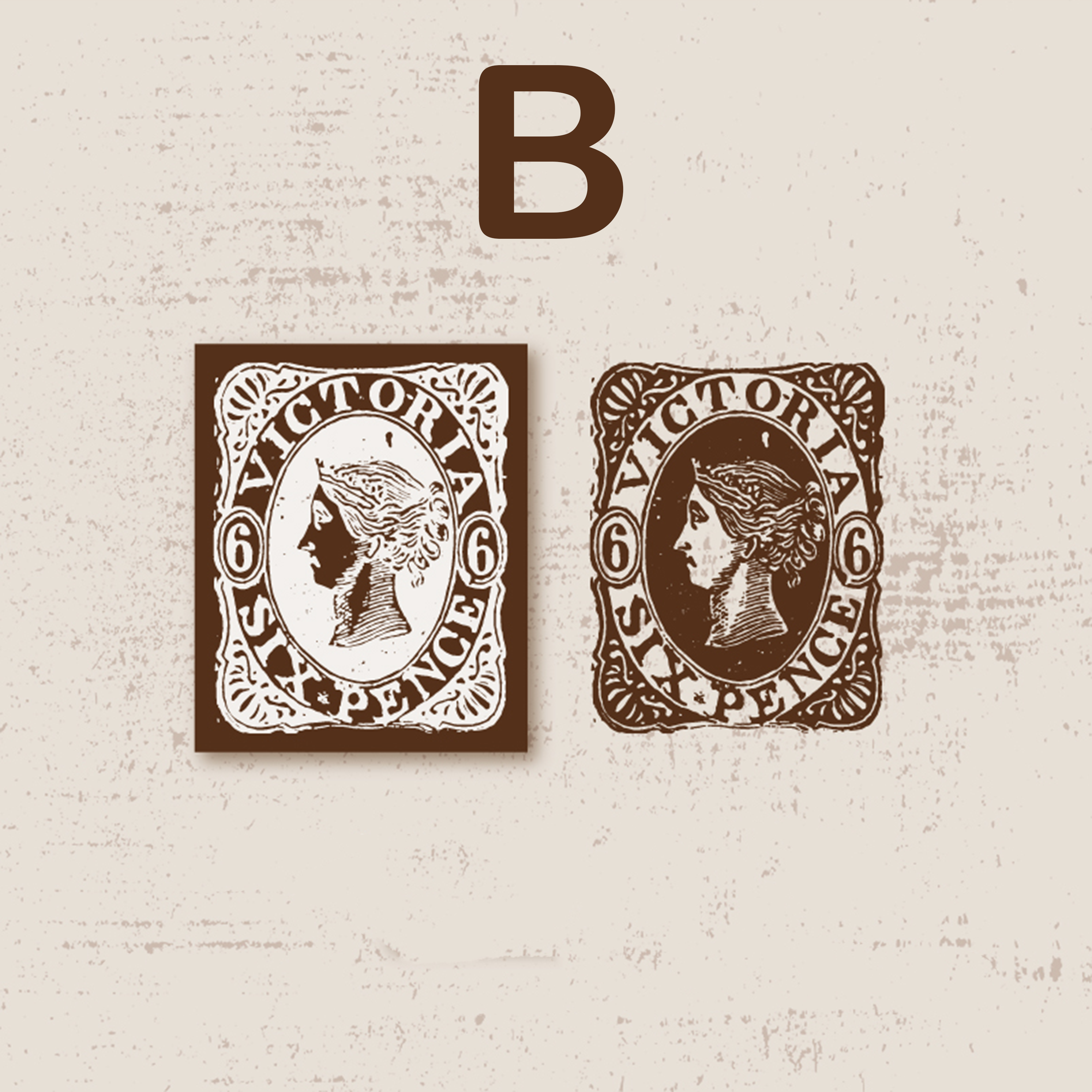 Post Office Scrapbook Journal Wooden Stamps For paper crafts