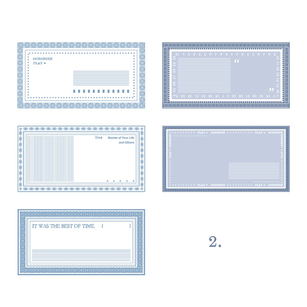 The lingering sound themed Memo Pad