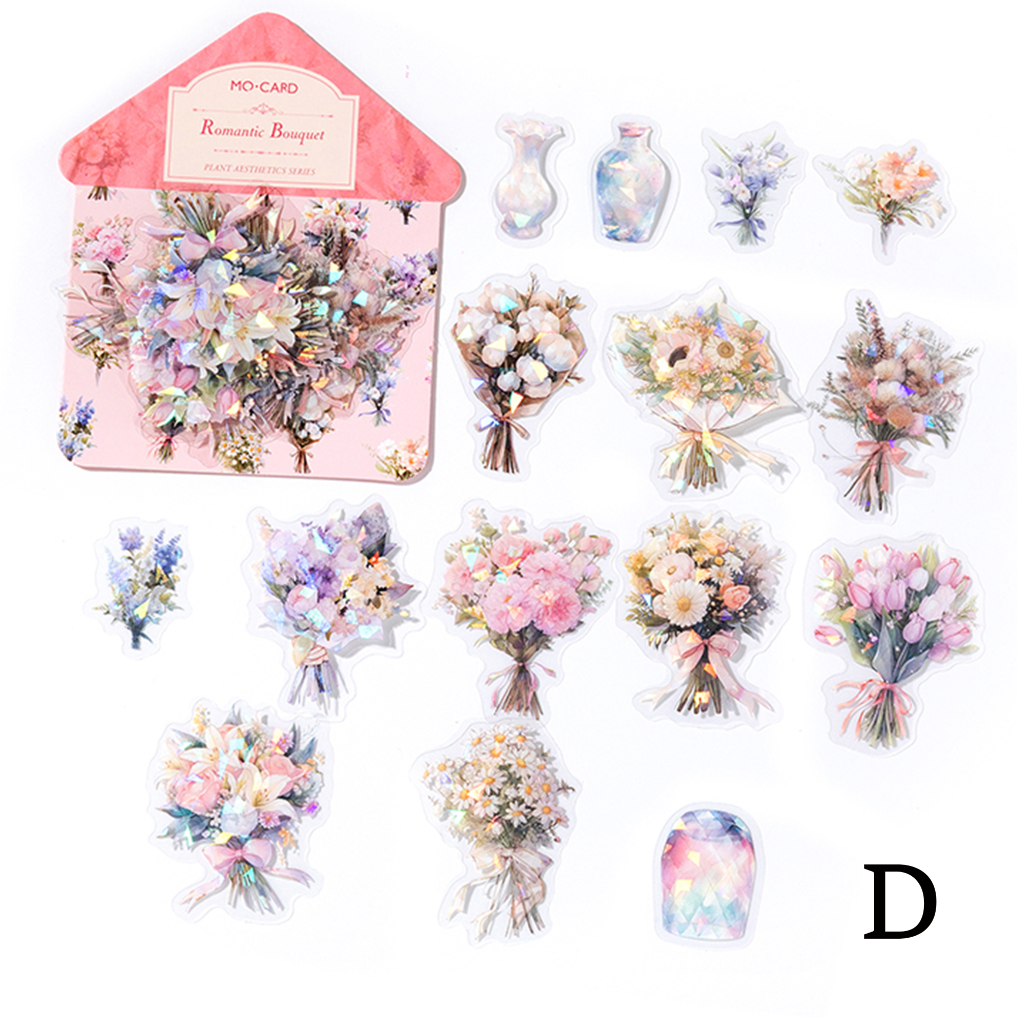 Botanical Aesthetic Flower PET Sticker