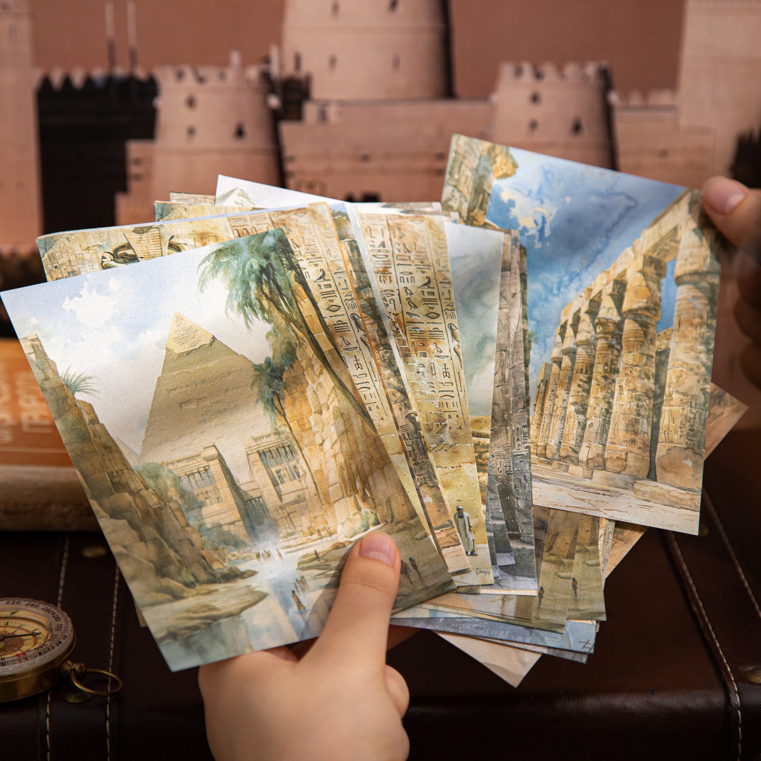 Wanderer's Diary Scrapbooking Paper