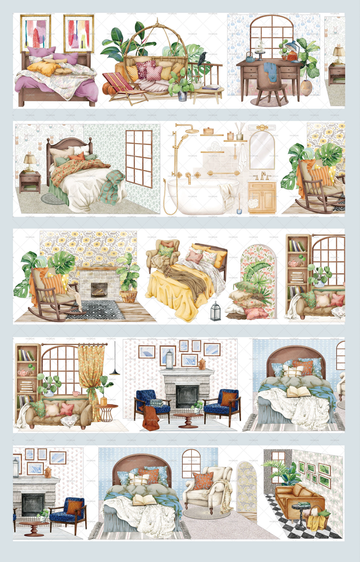 【MOOD】 Sweet Home PET Tape