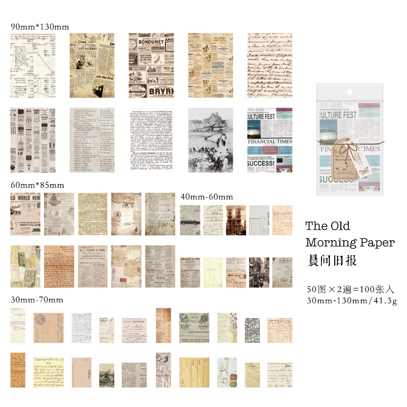 The Memory Delivery Scrapbooking Paper