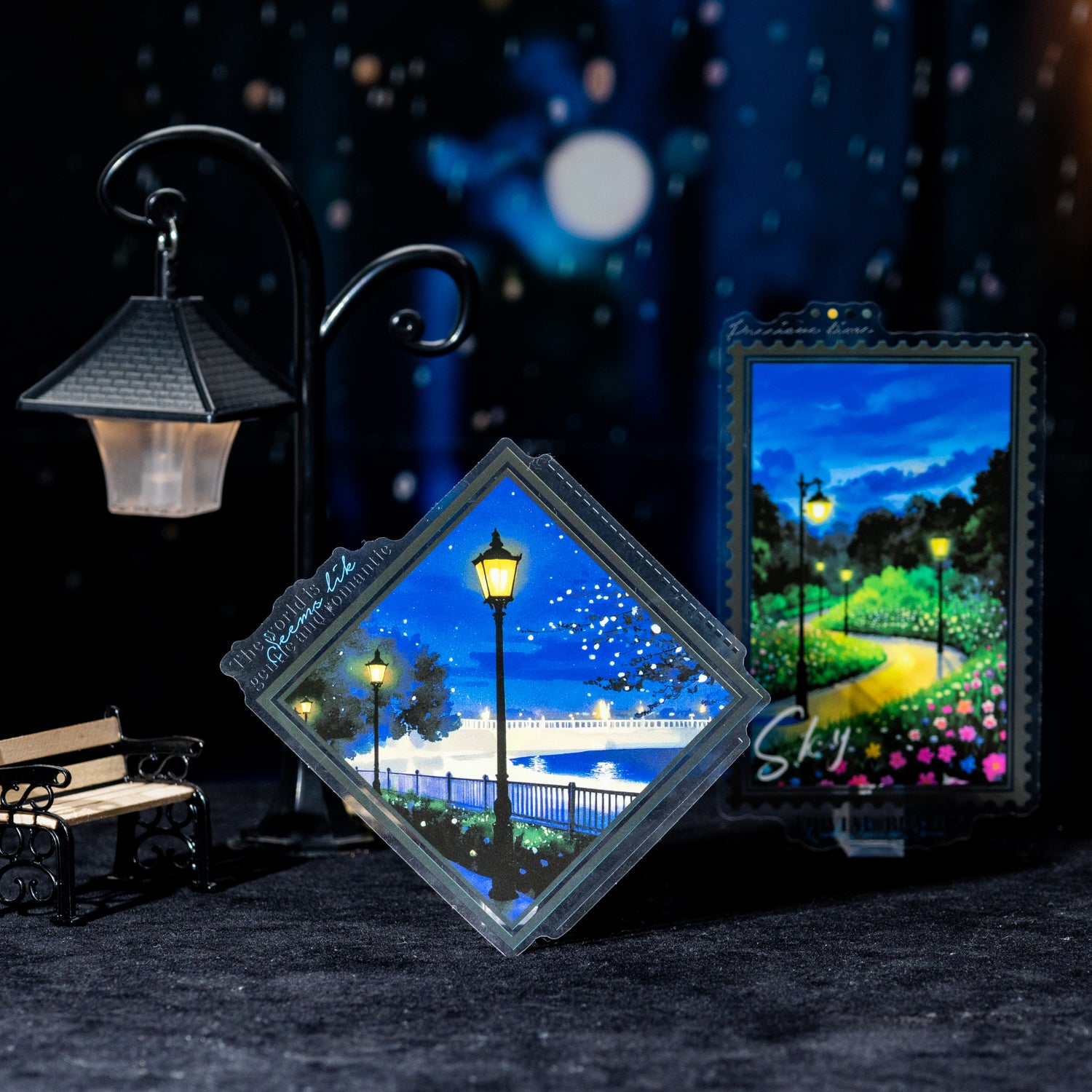 Corner of the City PET Sticker