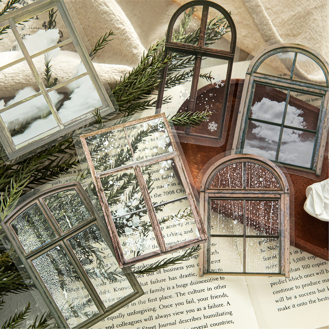 Window Weather Series PET Sticker