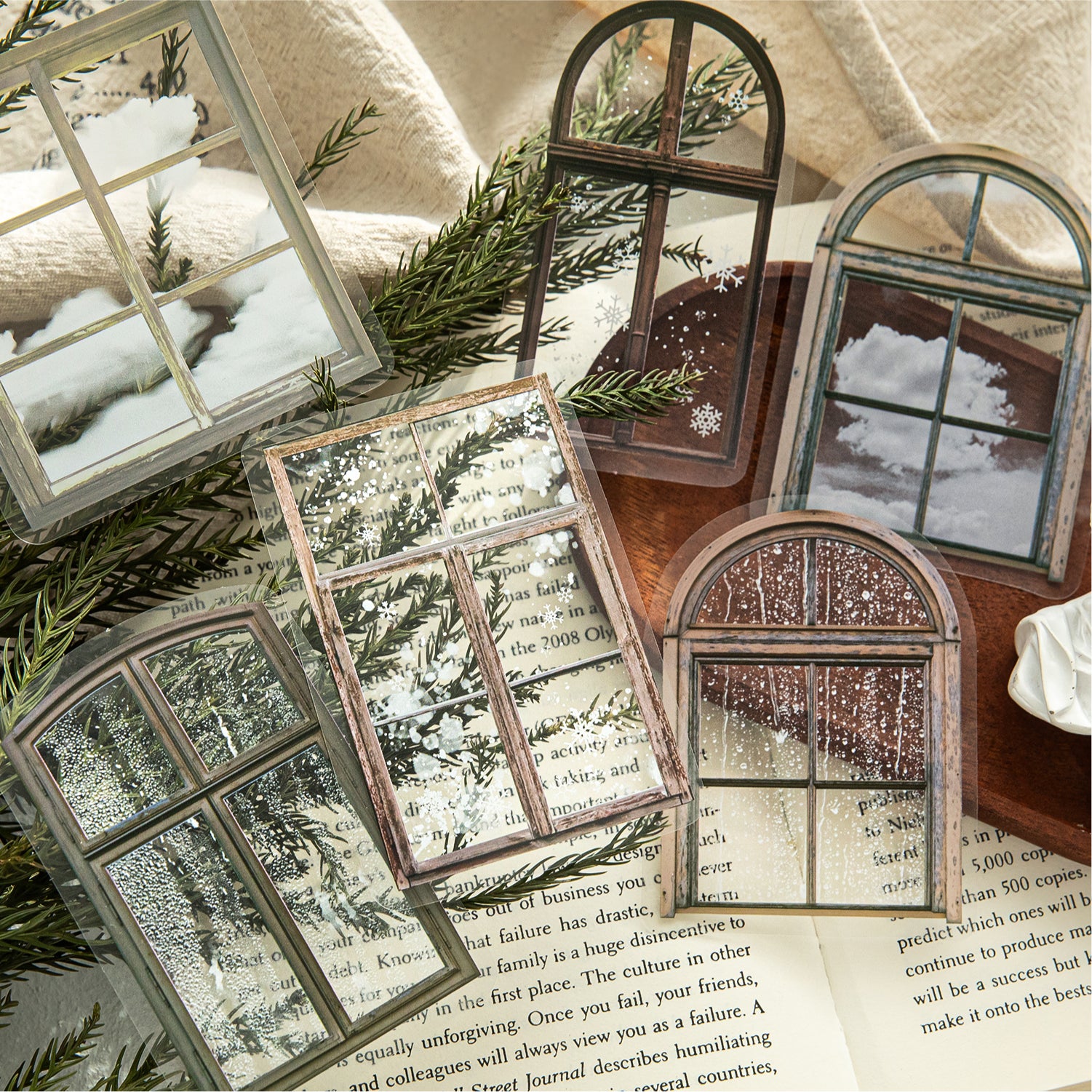 Window Weather Series PET Sticker