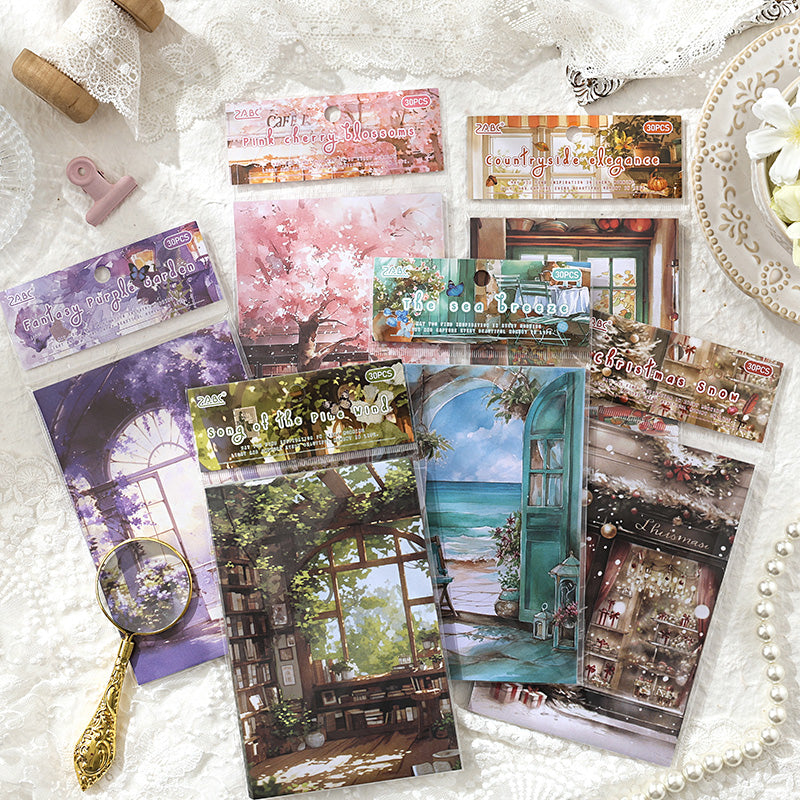 Dawn Impression Scrapbooking Paper