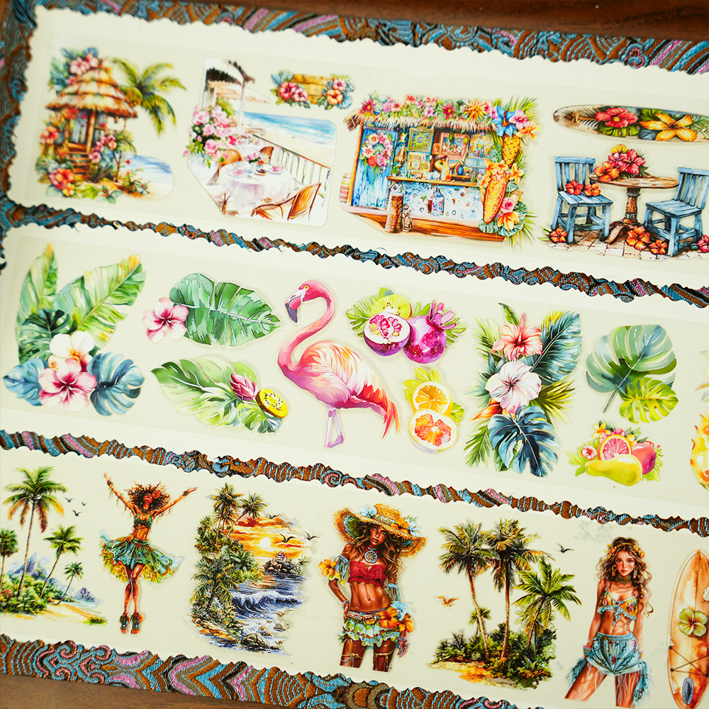 Tropical Island PET Tape