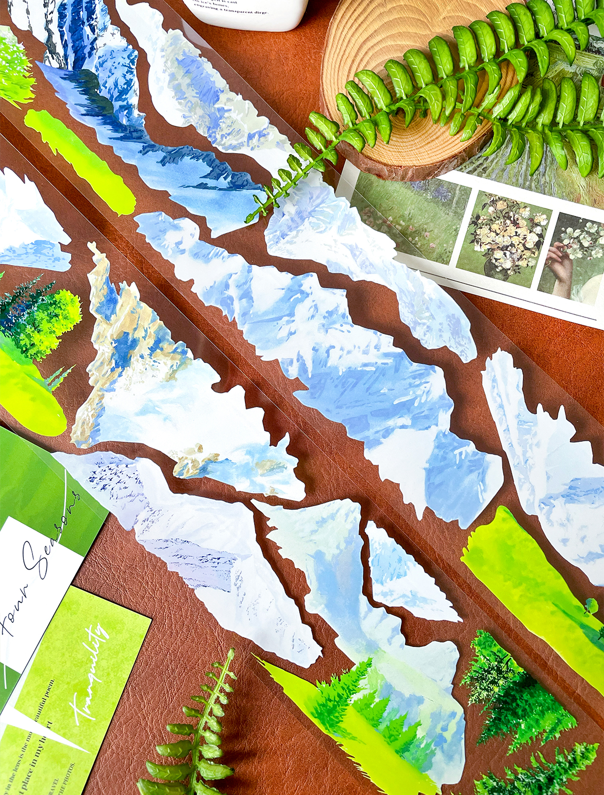 【NEW Studio】Mountain Peak Landscaping Tape