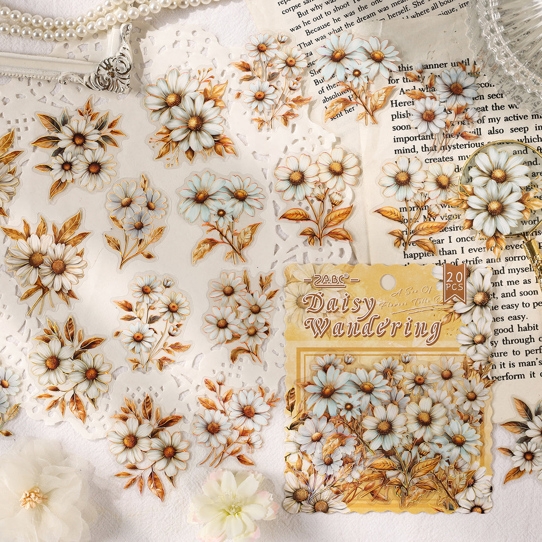 Dreamlike Sea of Flowers Sticker