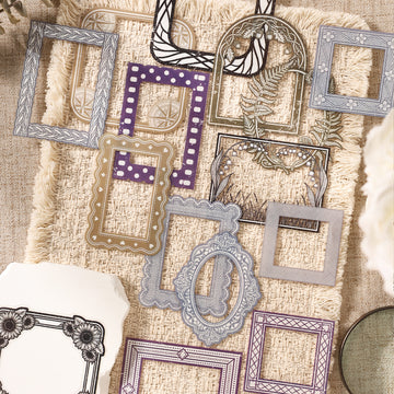 Lace Vintage Frame Sticker